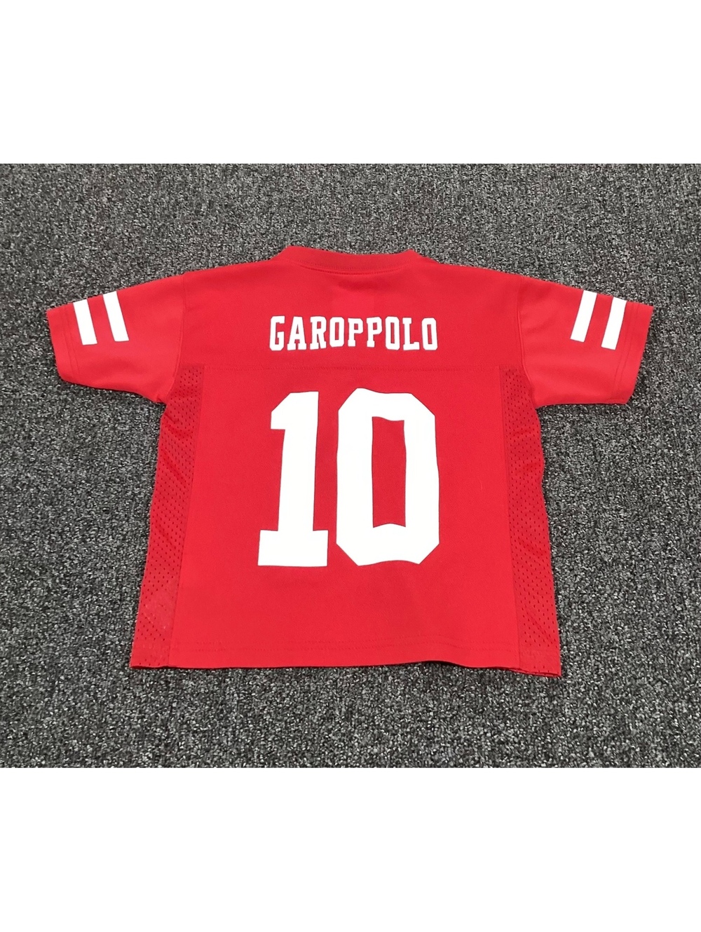San Francisco 49ers Jimmy Garoppolo #10 Kids NFL Jersey Size Small